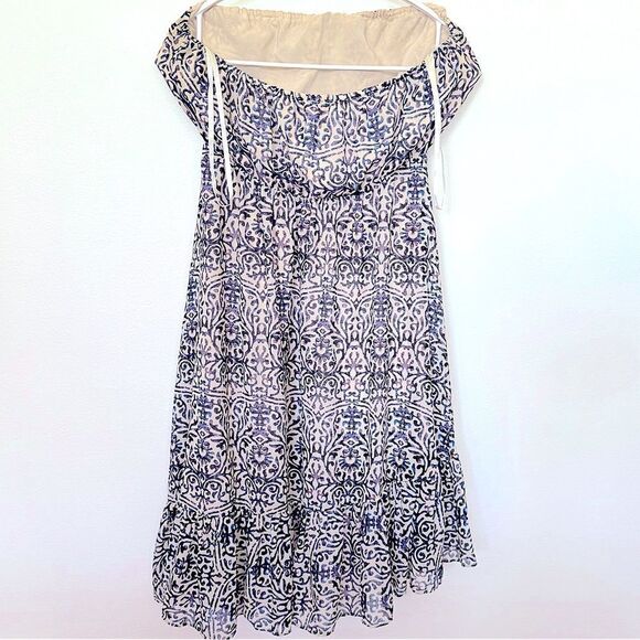 Free People Safari strapless/halter Sundress Bohemian Beach Lightweight dress - Picture 14 of 15